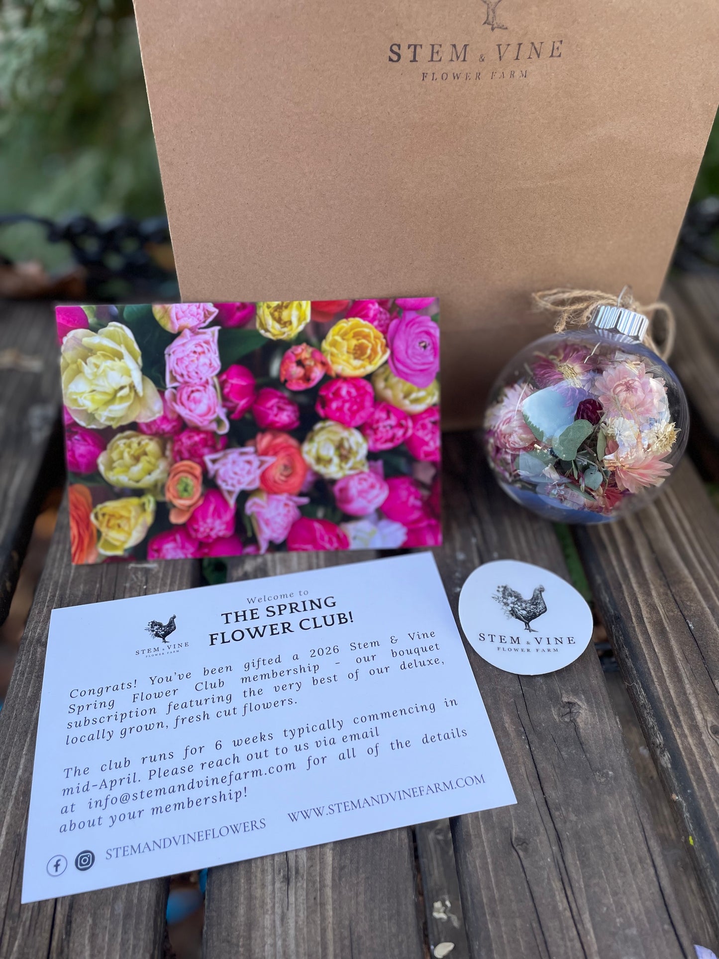 Holiday Gift Bag (Add On to a gifted membership)